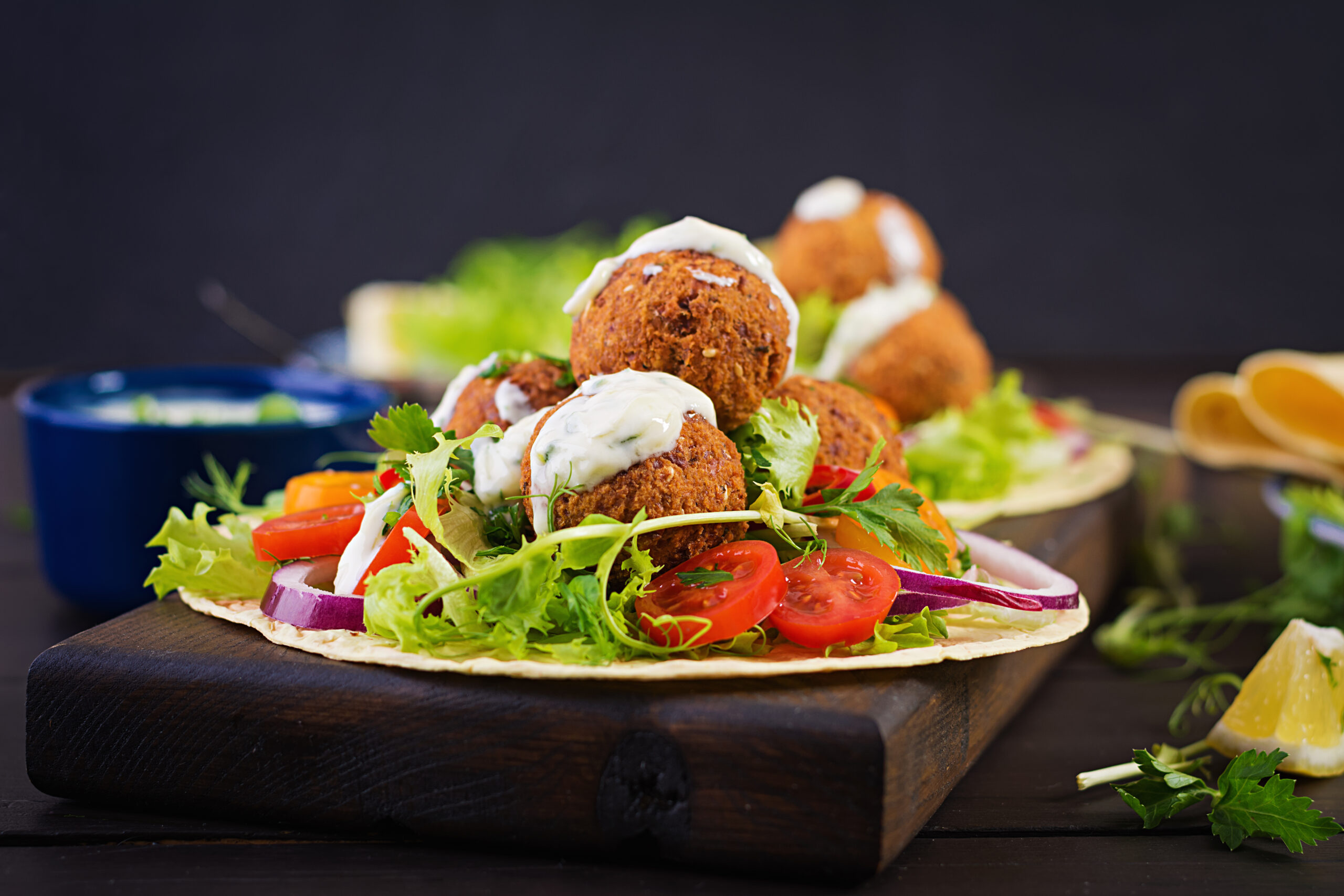 tortilla-wrap-with-falafel-fresh-salad-vegan-tacos-vegetarian-healthy-food